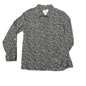 2/$15 𝅺CORAL Bay Women's button up long-sleeve